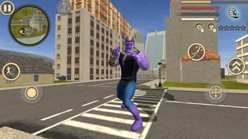 Thanos Rope Hero Vice Town - Infinity Batte War Affiche