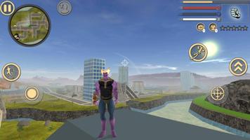Thanos Rope Hero Vice Town - Infinity Batte War capture d'écran 2