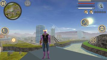 Thanos Rope Hero Vice Town - Infinity Batte War تصوير الشاشة 2