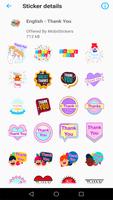 WAStickerApps Thank You اسکرین شاٹ 1