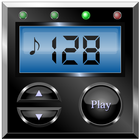 Digital metronome icon