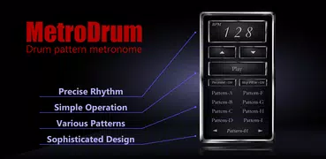 ドラムメトロノーム - MetroDrum