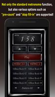 Drum Metronome- "MetroDrum" ảnh chụp màn hình 1