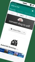 DWG to PDF Converter-DWG Viewer-DXF to PDF โปสเตอร์