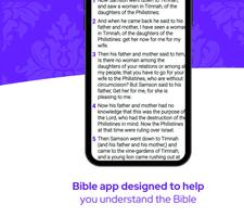 The Easy to Read Bible App Ekran Görüntüsü 1