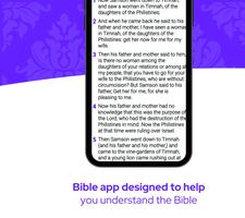 The Easy to Read Bible App syot layar 1