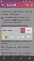 Bible with Apocrypha captura de pantalla 1