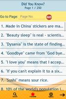 Facts Finder : Did You Know? 截图 1