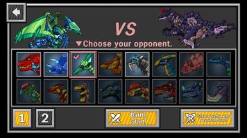 Dino Robot Battle Arena Poster