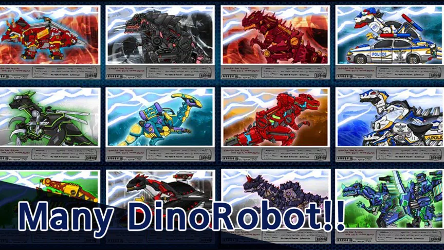 Robot Dino T-Rex Attack 2.8 APK + Mod [Unlocked][Invincible] for Android.