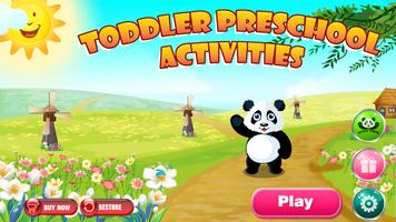Toddler Preschool Activities Exp الملصق