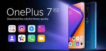 Colorido tema OnePlus 7 Pro la