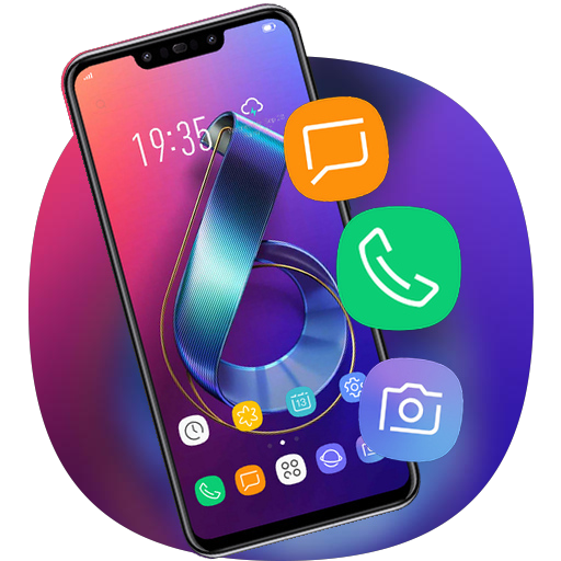 Абстрактная тема Zenfone 6 lau