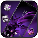Colorful theme | gentle purple abstract wallpaper APK