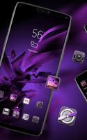 Colorful theme | gentle purple abstract wallpaper اسکرین شاٹ 2