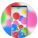 Theme for focus colorful bright balloons wallpaper APK