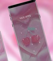 Pink Shining Teenage heart Love theme screenshot 2