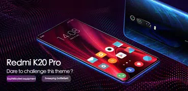 theme for Redmi K20 Pro Flame 