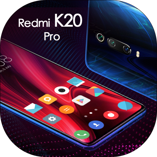 Red Redmi K20 Red Chama tema h