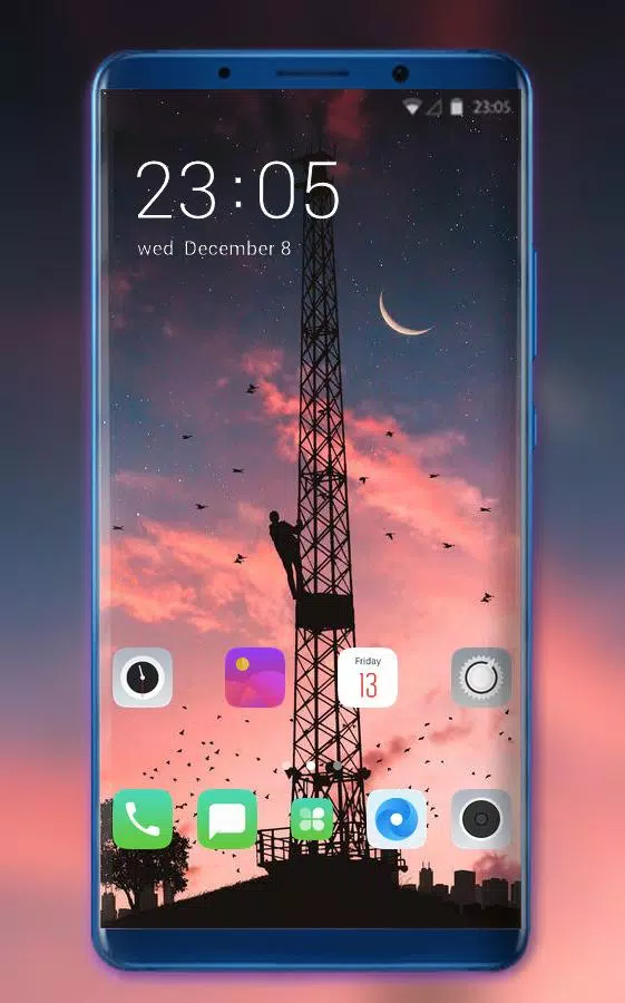 Theme for Oppo A83 | Beauty Sunset glow APK for Android Download