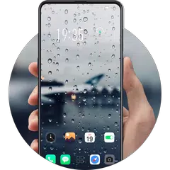 Rain drops HD Wallpapers glass アプリダウンロード
