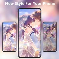 Love theme | romantic anime co syot layar 1