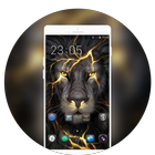 Lightning lion theme| Meizu X8 Classic wallpaper icône