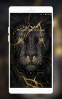 Lightning lion theme| Meizu X8 Classic wallpaper スクリーンショット 2