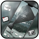 Abstract theme hourglass floating in the air-APK