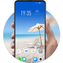 Theme for Y15 HD Beach Sun Wallpaper APK