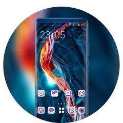 Tema abstrato para o lançador Lg V50