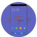 Deamons: logo theme & runs netbsd launcher APK