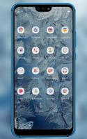 Icy feathers theme \ huawei p smart wallpaper 截图 1