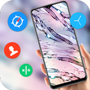 Abstract crystal water dew dro APK