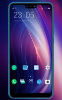 Theme for real Meizu X8 wave wallpaper 海报