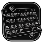 Classic Black Business Keyboard Theme icône