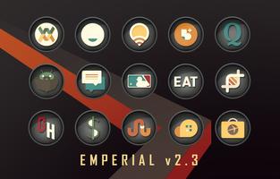 Emperial - Circle Retro Icons syot layar 3