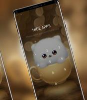 The Cutest Teacup Cat theme syot layar 2