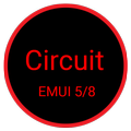 Red Circuit EMUI 5/8 Theme