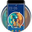 Theme for firefox fast & private cartoon wallpaper APK