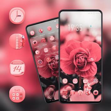 Flower theme | elegant beautiful flowers with dew screenshot 2