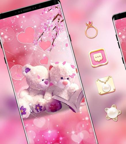 Download Fantasy Shiny Pink Romantic Bear Theme Latest 2 0 1 Android Apk