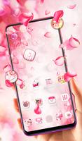 Pink Pretty Flower Theme 2019 스크린샷 1