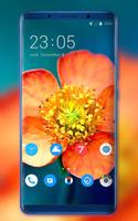 Theme for Meizu Pro 7 flower wallpaper plakat