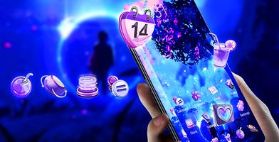 Purple Series Romantic Girl Starry Theme 2019 syot layar 3