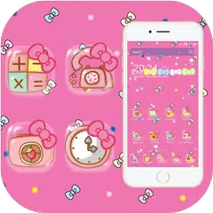 Descargar APK de Princesa rosada del gatito