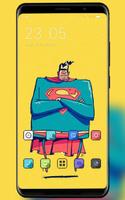 Fun cartoon supermen theme | Anime world Affiche