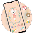 آیکون‌ Hand drawing pink cute cartoon