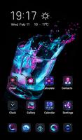 Black glitter crystal glass theme 2019 syot layar 1