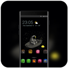 Theme for tech hand draw astronaut wallpaper-icoon